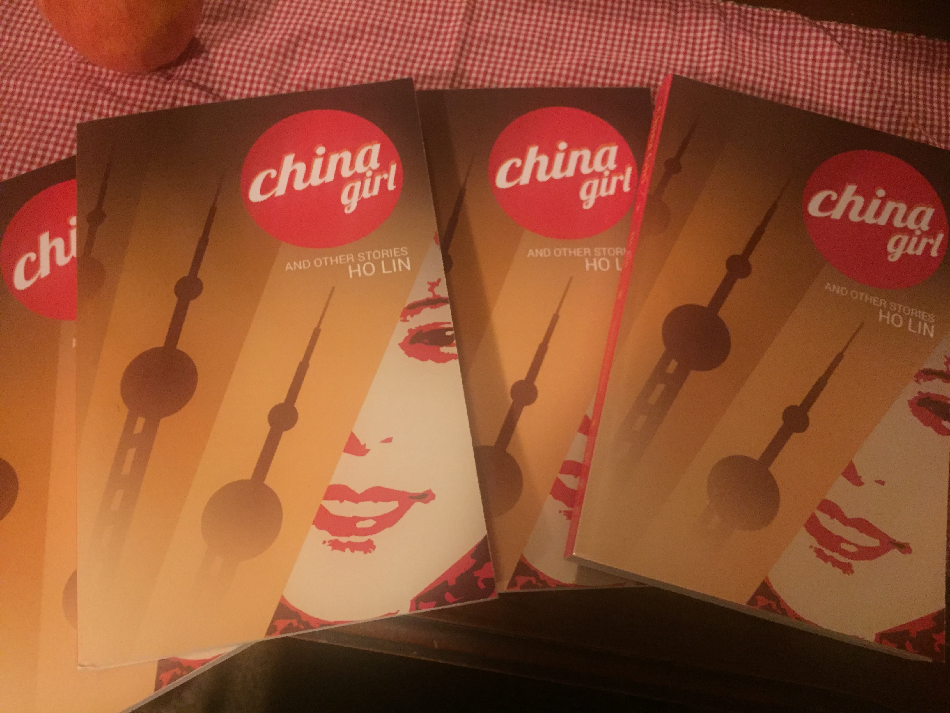 Stack of China Girl and Other Stories paperbacks