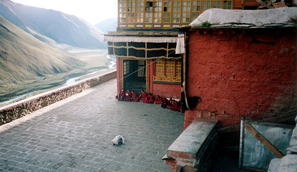 Body arrives for sky burial